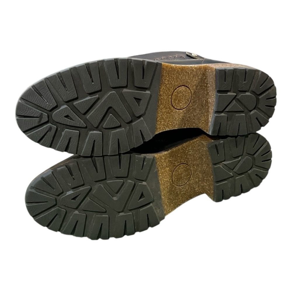 Earth Elements Taylen Boot Lug Sole Patchwork Ankle Boots Size 10. - Picture 5 of 9